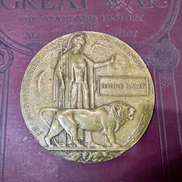 Gallipoli Deat Plaque 1